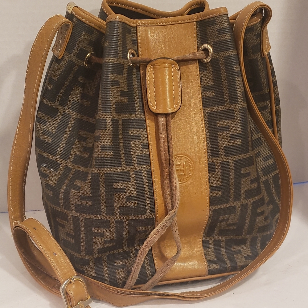Fendi barrel crossbody bag